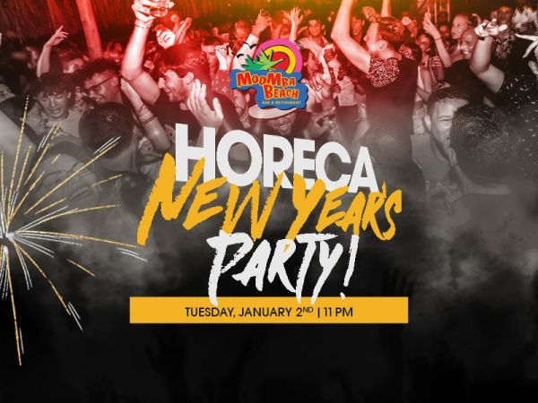 Unleash the New Year Vibes at MooMba's Horeca New Year's Bash!