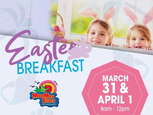 Sunrise Smiles and Easter Delights: MooMba Beach's Festive Easter Breakfast Celebration