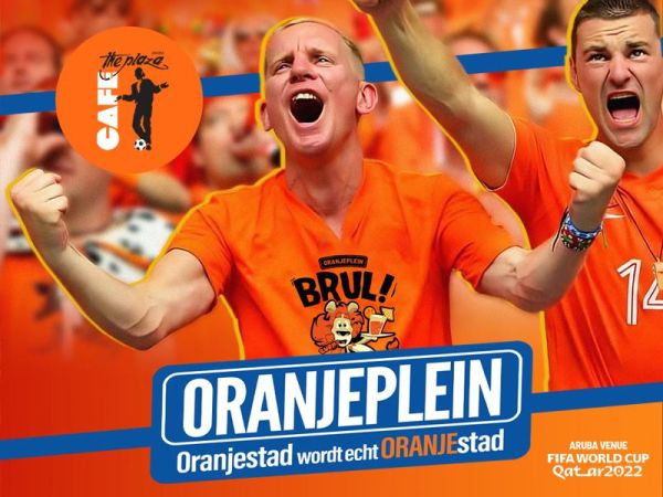 The Oranjeplein World Cup at Café the Plaza Is The Epicenter of The Football World Cup