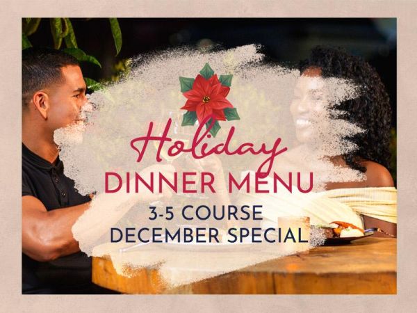 Holiday Dinner Menu at Que Pasa