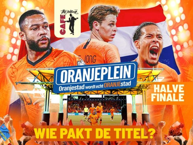 Het gaat weer gebeuren: het Oranjeplein bij Café the Plaza