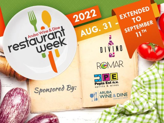 GREAT NEWS! Restaurant Week is extended until September 11th