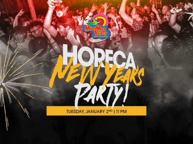 Unleash the New Year Vibes at MooMba's Horeca New Year's Bash!