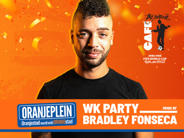 Bradley Fonseca LIVE op het WK Oranjeplein
