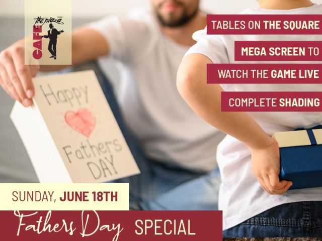 Surprise Dad with the Ultimate Football & Breakfast Experience at Café the Plaza