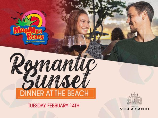 A Romantic Sunset Dinner At The Beach