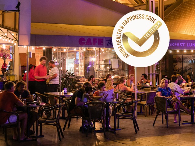 Café the Plaza receives Golden Health Seal