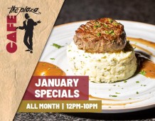 January Special at Café the Plaza
