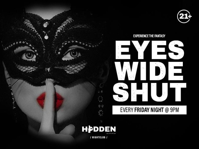 On the edge of reality and fantasy: Eyes Wide Shut is an elegant party concept at HIDDEN!