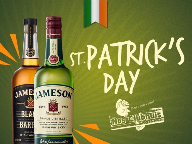 Go Green at Nos Clubhuis on St. Patrick's Day: Try the Jameson Ginger & Lime Cocktail!