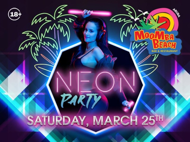 Get Ready to Glow: The Neon Party at MooMba Beach