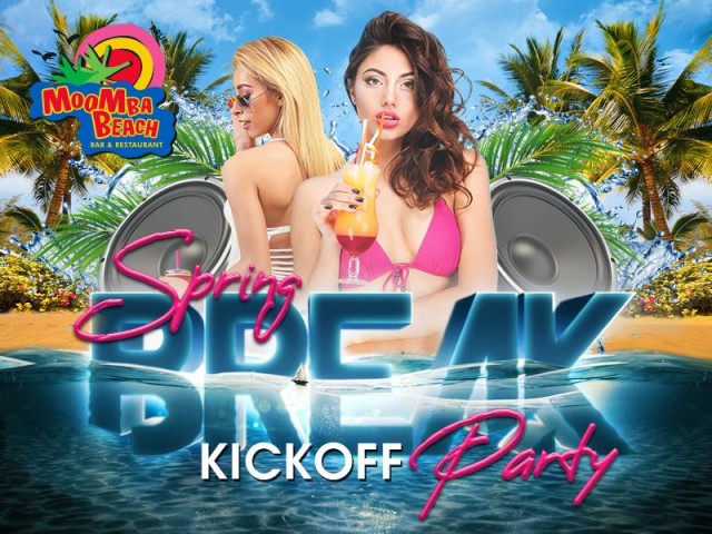 Get Your Party on at MooMba Beach: Spring Break Kick Off with DJ Diablo and C-Zar!