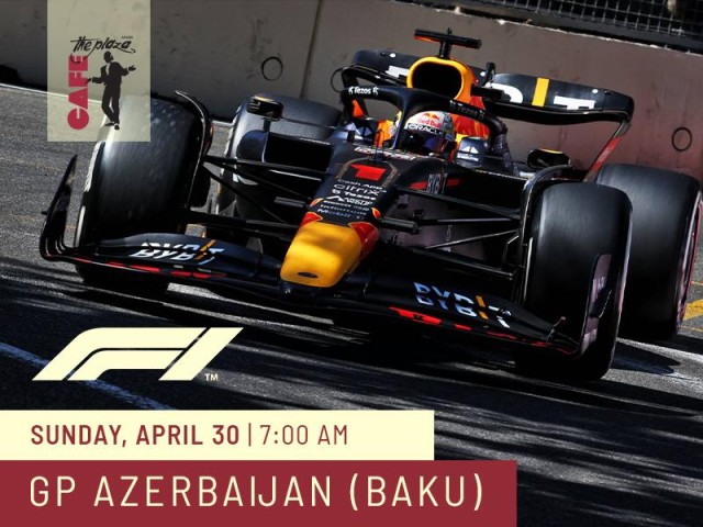 Start Your Engines with Delicious Breakfast and Live Coverage of the Azerbaijan Grand Prix