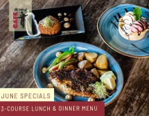 June's Affordable Dining Delight: Indulge in a 3-Course Extravaganza at Cafe the Plaza!