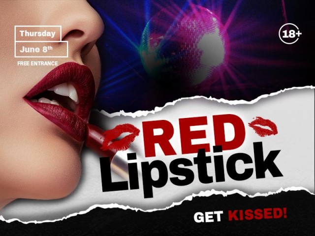 Get Ready to Sizzle: Ignite Your Passion with RED Lipstick, the Ultimate Party Experience at HIDDEN Nightclub!