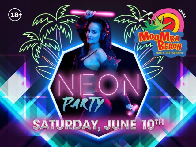 Get Your Neon On: Unleash the Glow at MooMba's Neon Beach Party