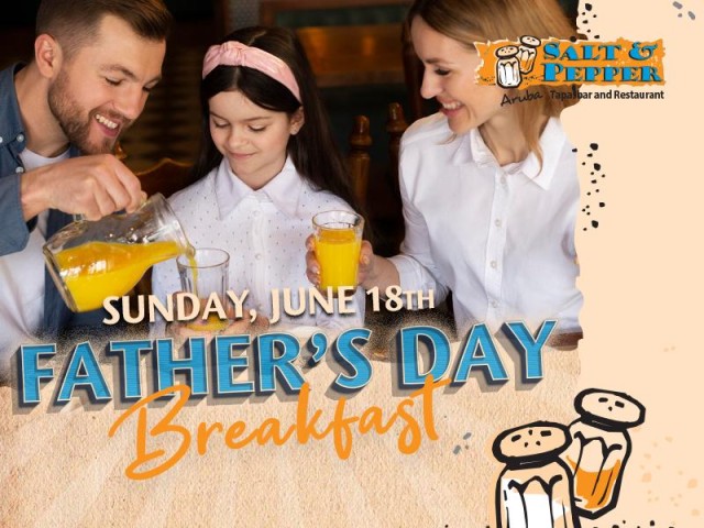 Celebrate Father's Day with a Special Breakfast Platter at Salt & Pepper