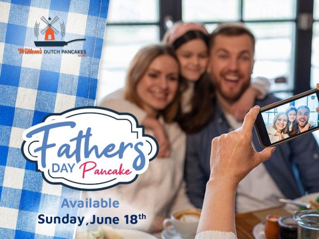 Celebrate Father's Day with Flavors of Tradition: Introducing "The Old Man" Pancake at Willems Dutch Pancake