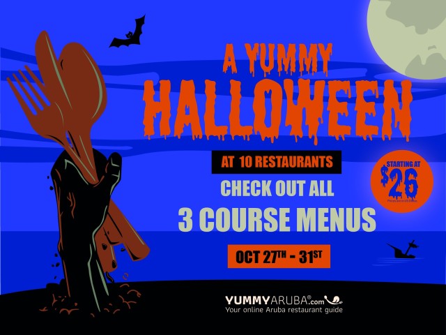 Yummy Aruba's Spook-tacular Halloween Dining Experience