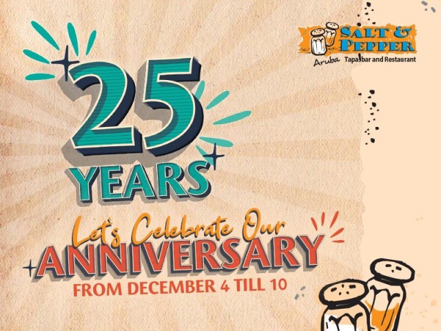 Celebrating 25 Years of Culinary Excellence at Salt & Pepper!