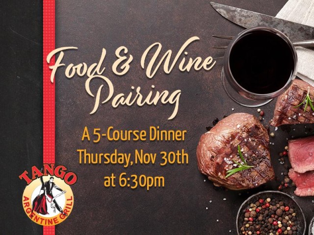 Title: Unveiling the Magic of Food & Wine Pairing: Tango Argentine Grill's Extravaganza