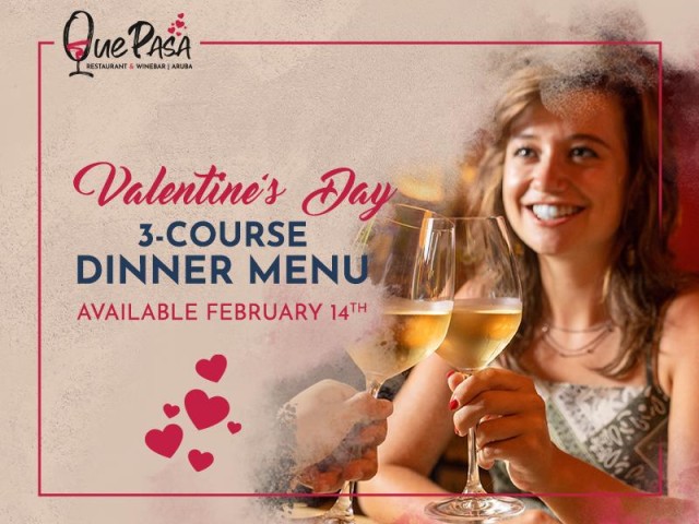 A Culinary Celebration of Love: Que Pasa's Exquisite 3-Course Valentine's Day Dinner