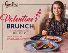 Brunching Love: Experience Valentine's Bliss with Que Pasa’s Unlimited Brunch Special