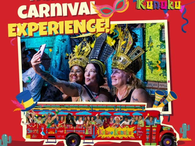 Experience the Ultimate Caribbean Carnival Vibes with Kukoo Kunuku!