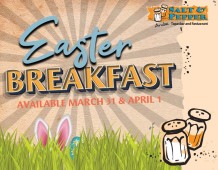 Hop into Easter Fun at Salt & Pepper: A Breakfast Platter to Remember