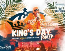 Danny Panadero Live on Stage: A King's Day Beach Party You Can't Miss