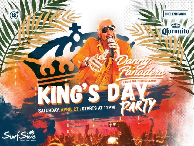 Danny Panadero Live on Stage: A King's Day Beach Party You Can't Miss
