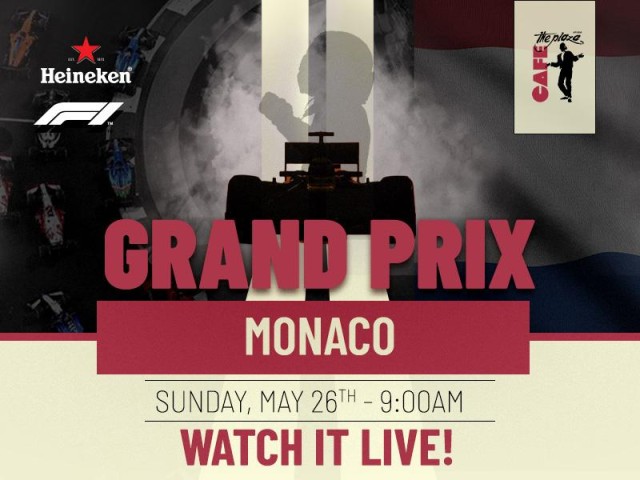 Pit stop for the Monaco Grand Prix! ️